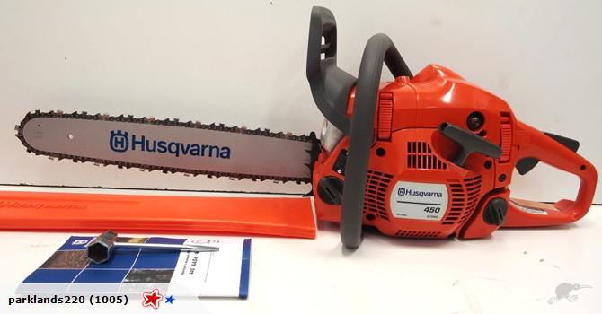 Husqvarna 450 rancher bar store and chain