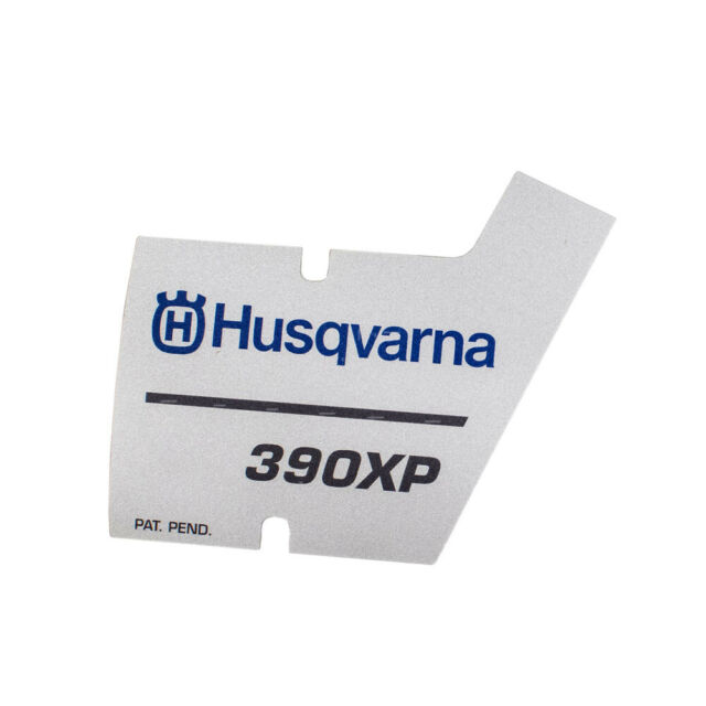 Mike's Chainsaws & Outdoor Power Husqvarna 390XP name plate