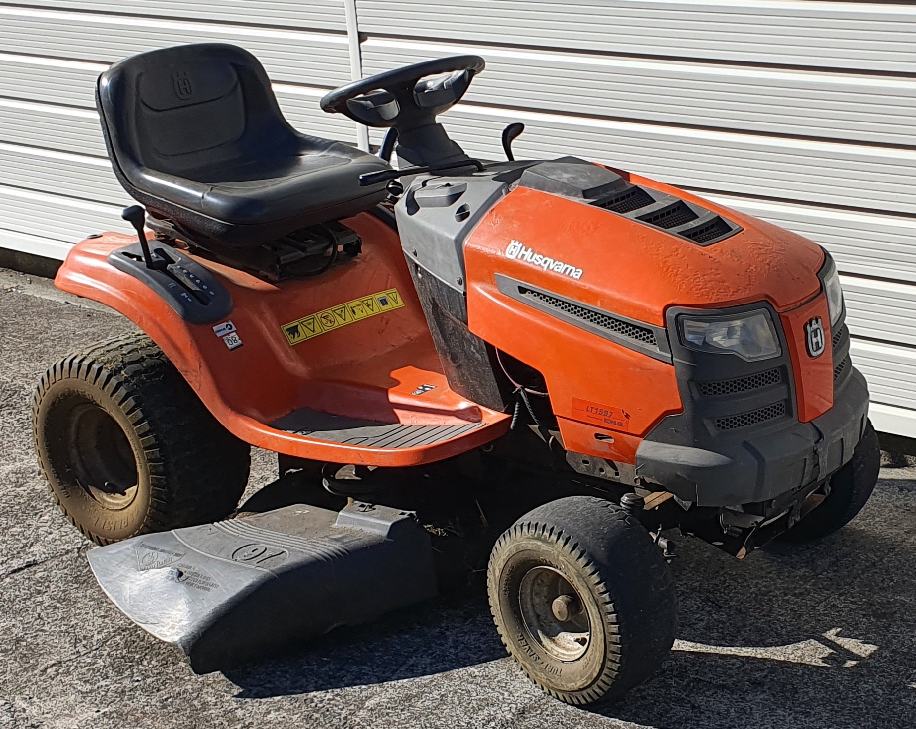 Second hand husqvarna ride on on sale mowers for sale