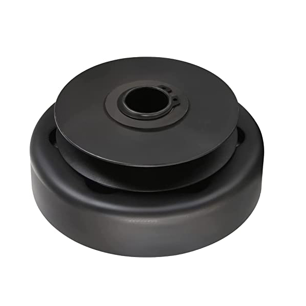 Pulley centrifugal outlet clutch