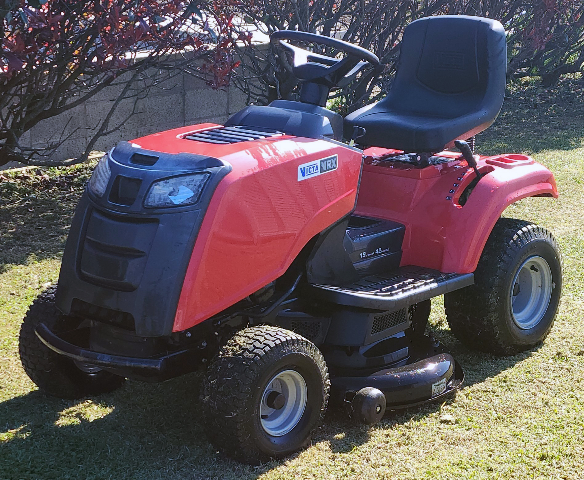 Victa vrx 2024 ride on mower